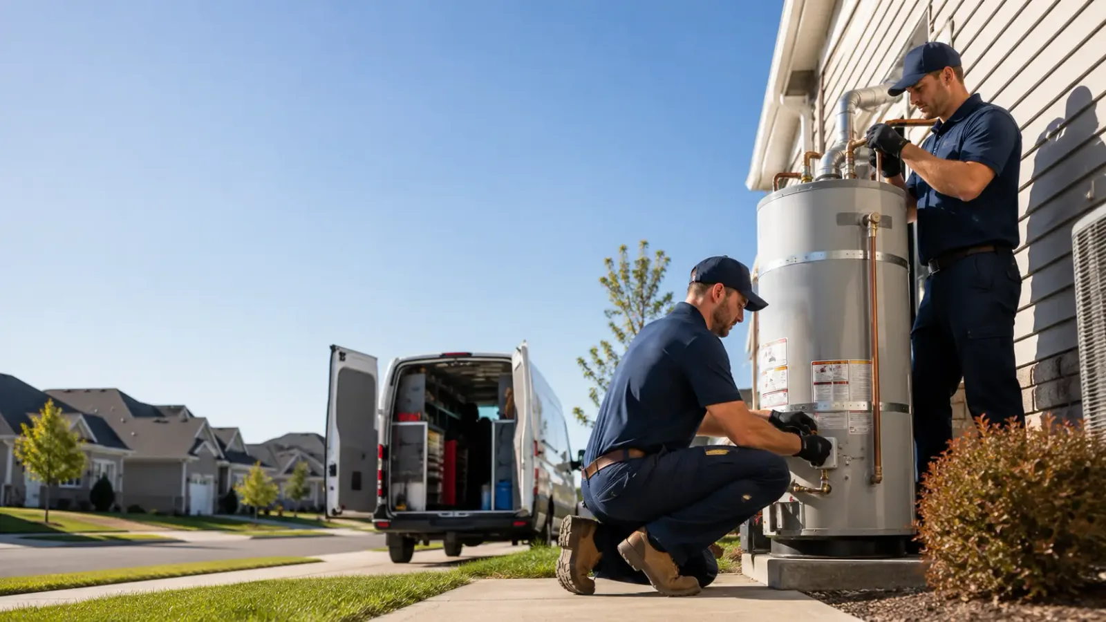 Water Heater Installation in Ypsilanti, ND